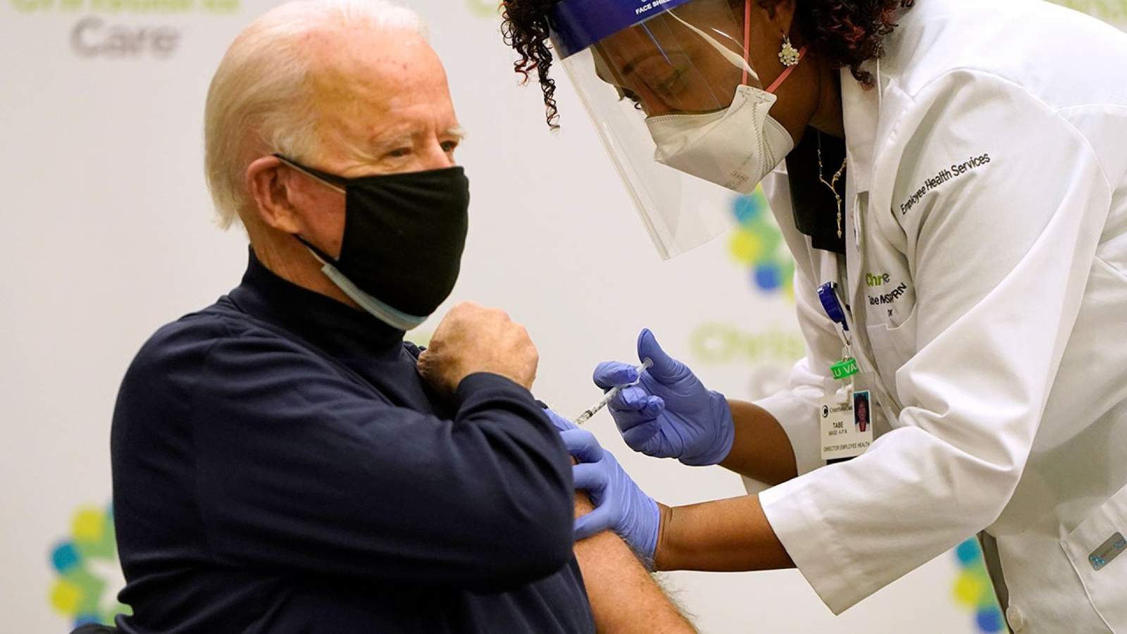 Biden gets COVID-19 vaccine, says ‘nothing to worry about’