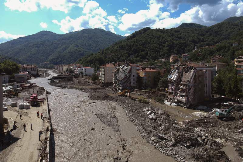Flooding death toll in Turkey climbs to 77; dozens missing