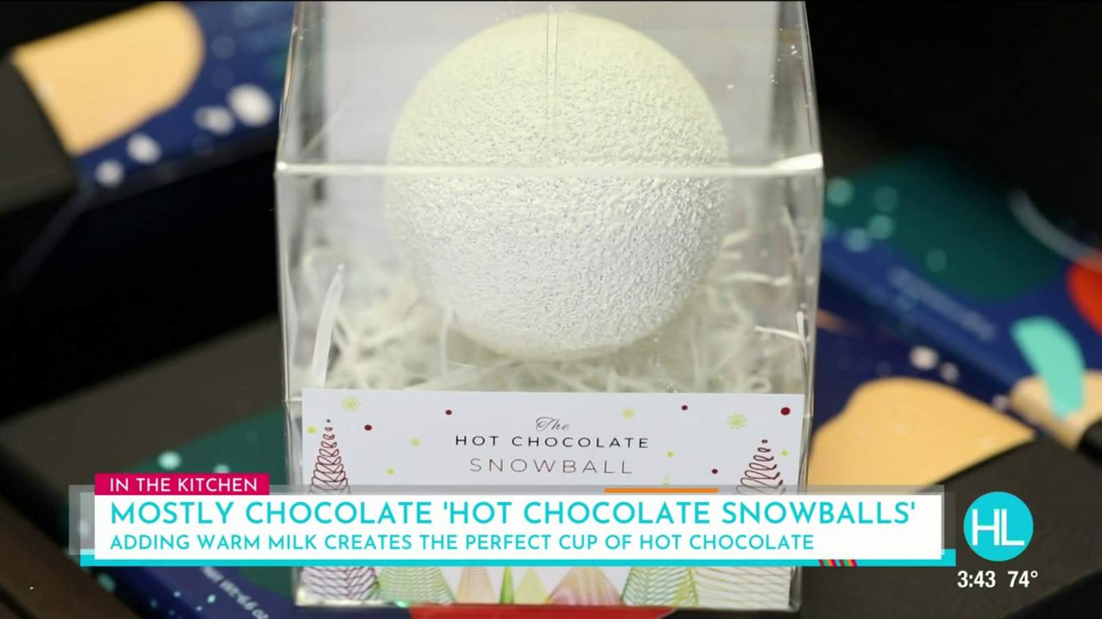 Watch how Mostly Chocolate Houston creates adorable Hot Chocolate “Snowballs”