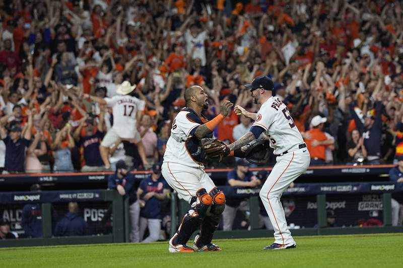 Social media shout outs pour in for the Houston Astros on their 2021 ALCS Championship