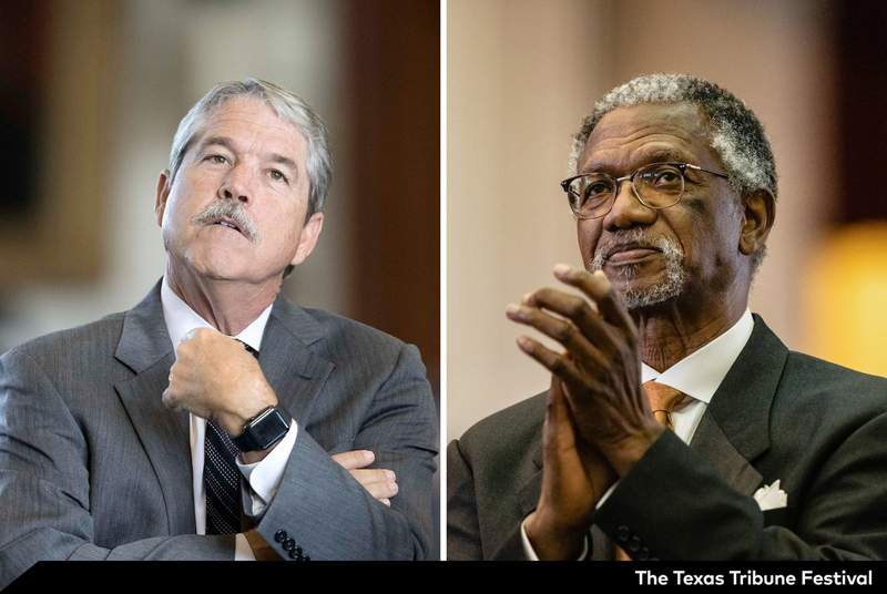 Watch Texas lawmakers Larry Taylor and Harold Dutton discuss education and the Legislature at The Texas Tribune Festival