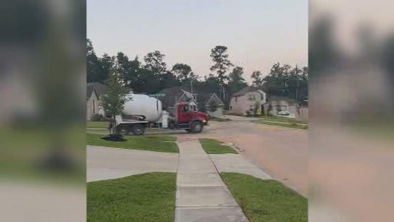 Neighborhood residents in Tomball concerned for children’s safety after cement trucks repeatedly run stop signs