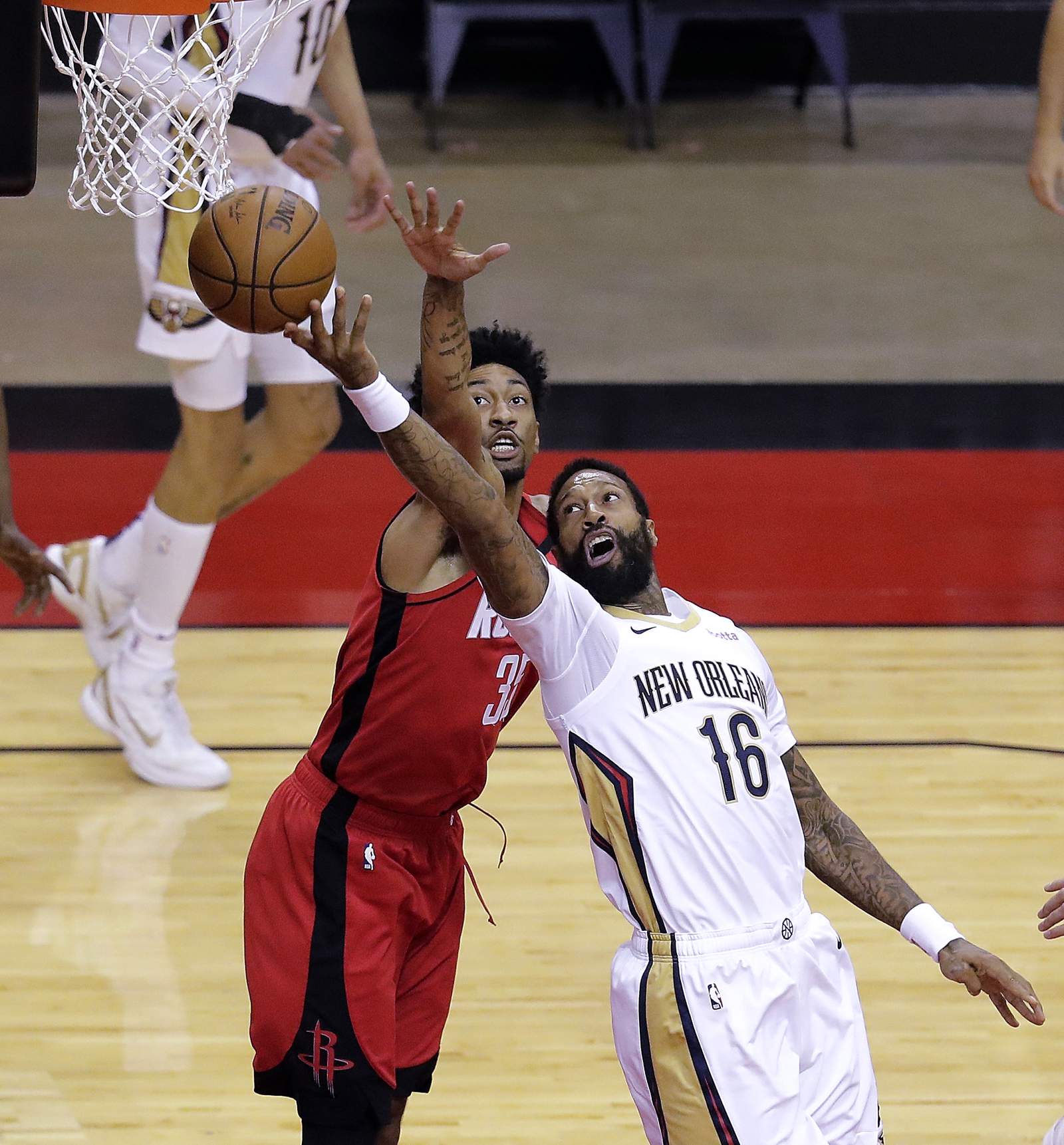 Ball makes career-best 8 3s as Pelicans beat Rockets 122-115