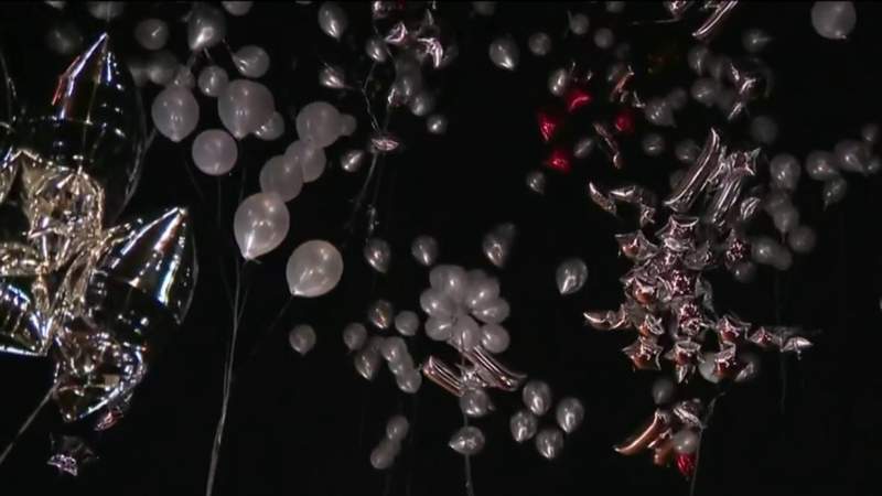 Hundreds gather for balloon release to honor Instagram model Miss Mercedes Morr