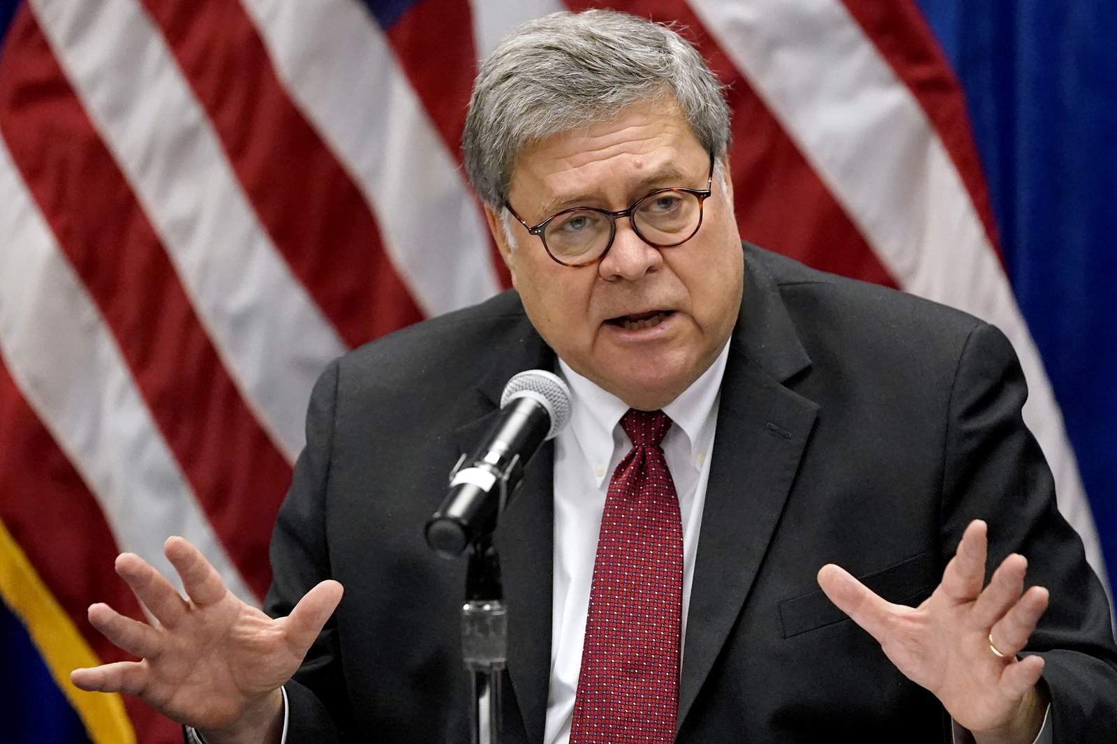 President Trump says Attorney General William Barr resigning, will leave before Christmas