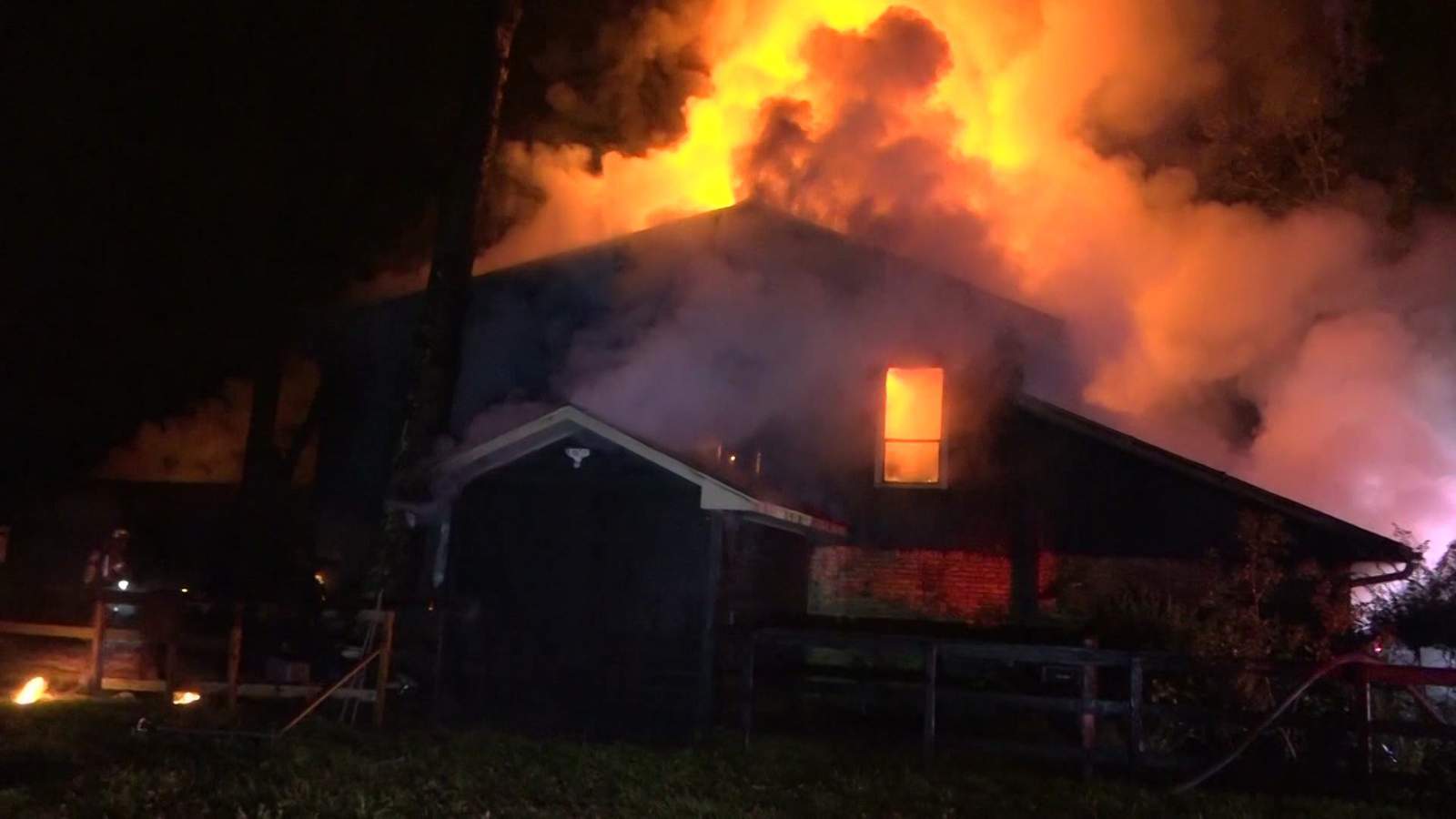 Family left homeless after fire engulfs 5,000-square-foot home