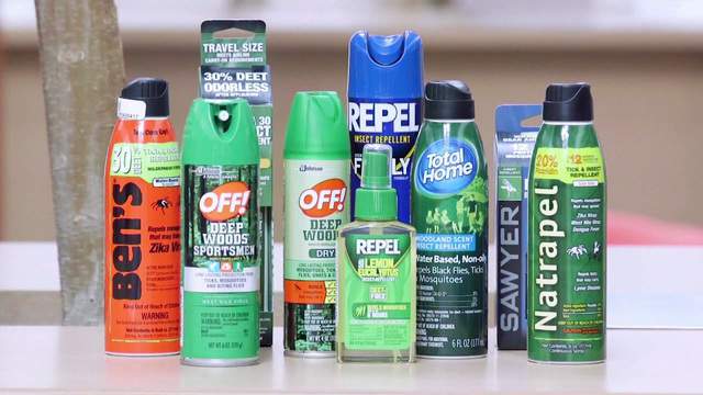 These are the insect spray products you recommended to help buzz off mosquitoes, other insects