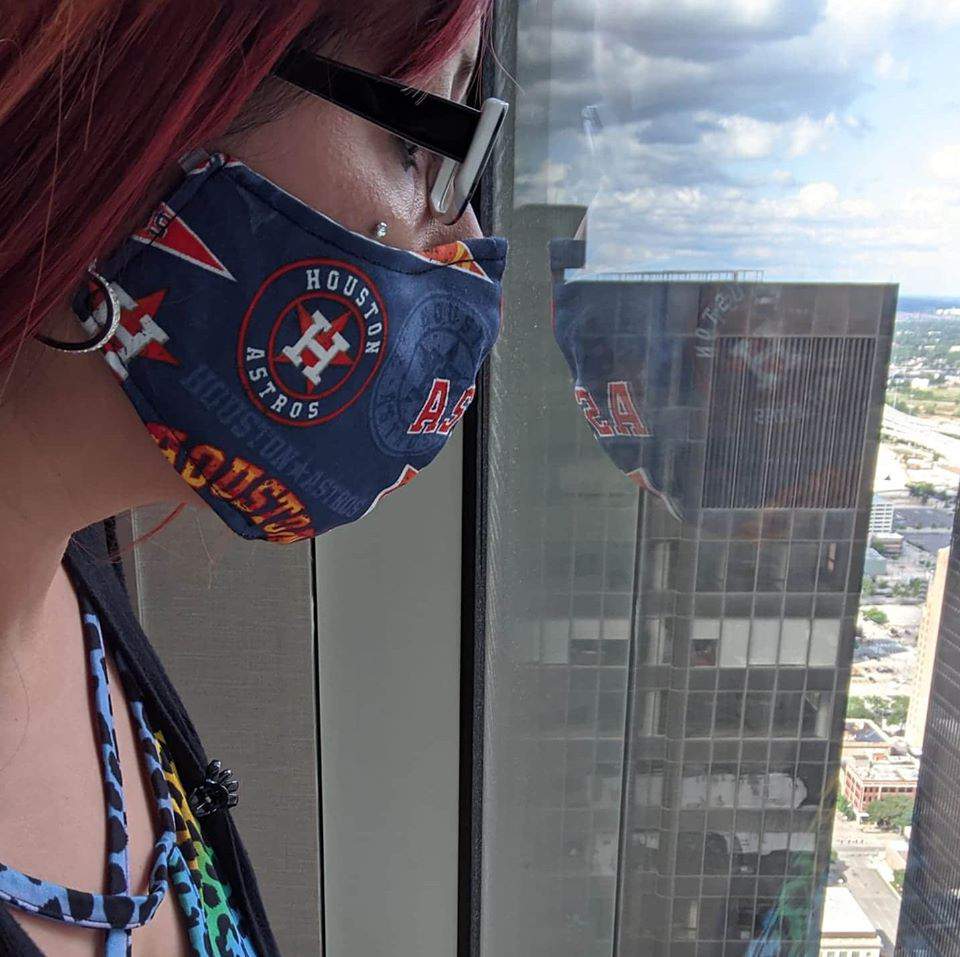 GALLERY: Houstonians get creative by sharing their fashionable face masks