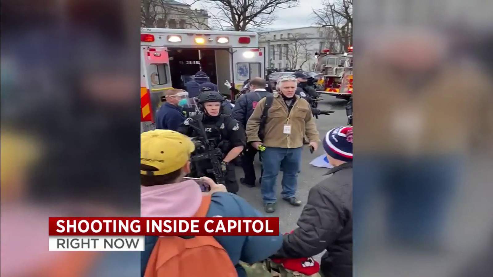Woman shot inside Capitol during riot has died, AP reports