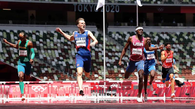 Abrahamson: Warholm, Benjamin deliver greatest 400m hurdle race in human history