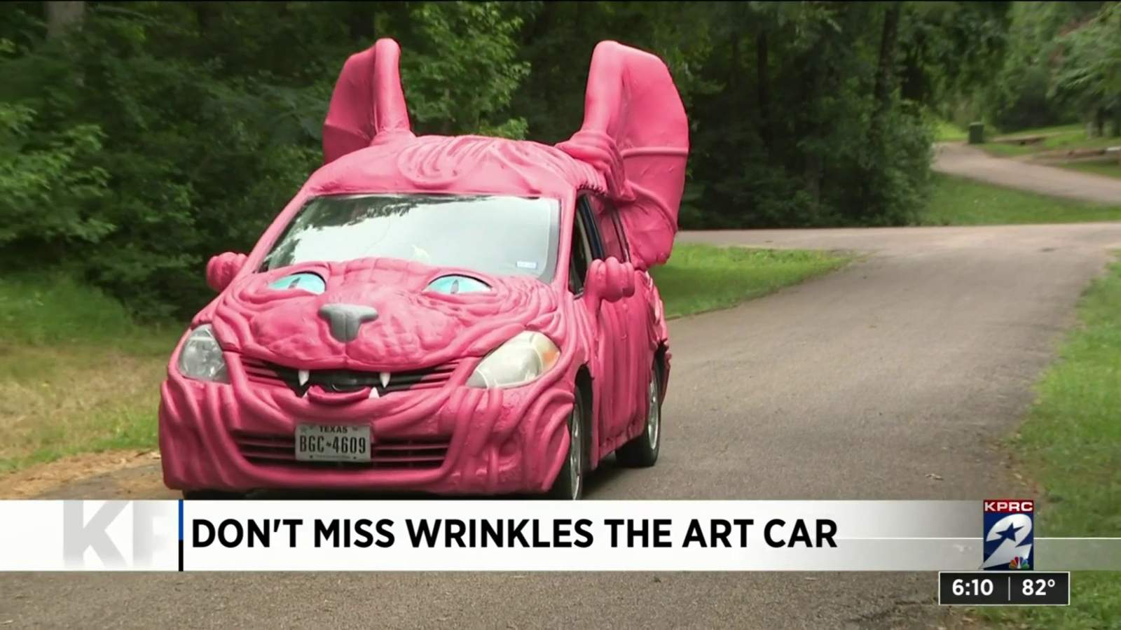 Don’t miss Wrinkles the Art Car on Jay Leno’s Garage Wednesday night