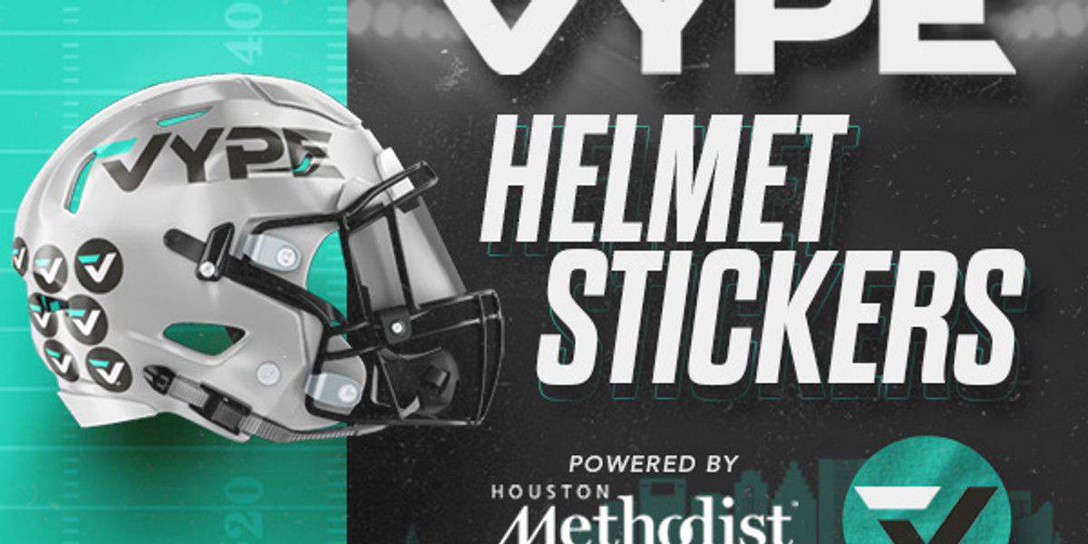 VYPE Class 5A/6A Helmet Stickers powered by Houston Methodist Orthopedics & Sports Medicine: Week 7 (Nov. 5-7)