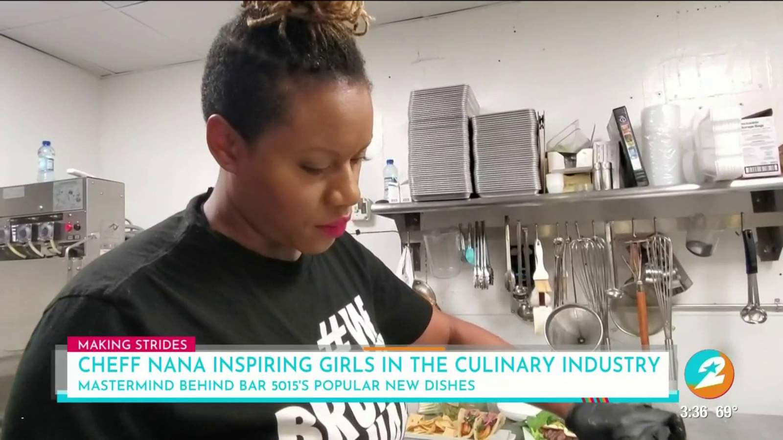 Chef Nana creating a tasty buzz in the 3rd ward with her popular new dishes