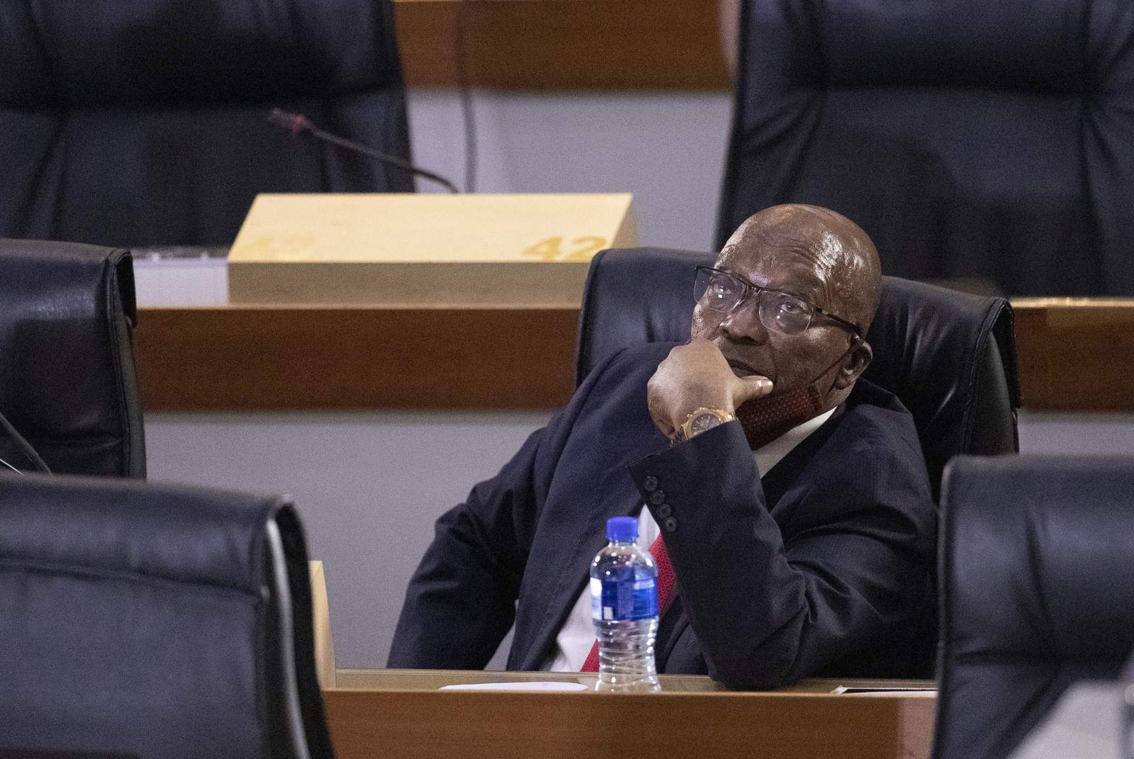 South Africa's former president is warned to appear in court