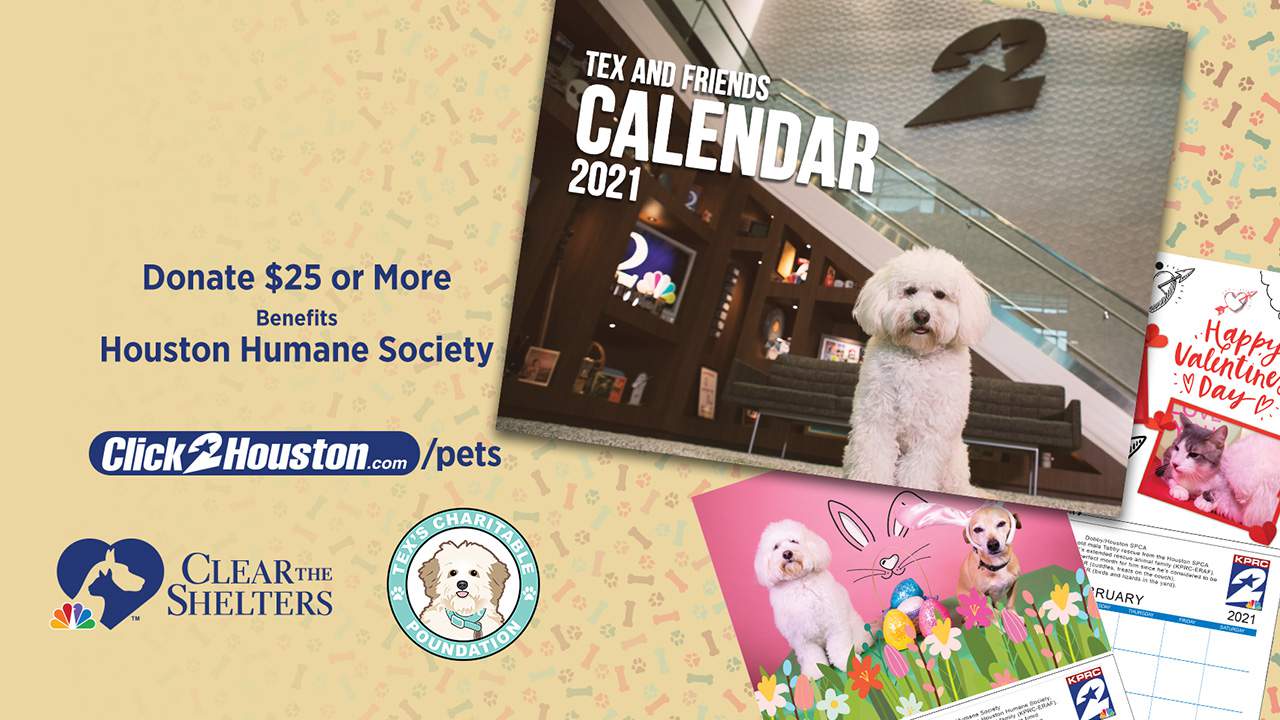 Here’s how you can get a ‘Tex and Friends’ 2021 Calendar