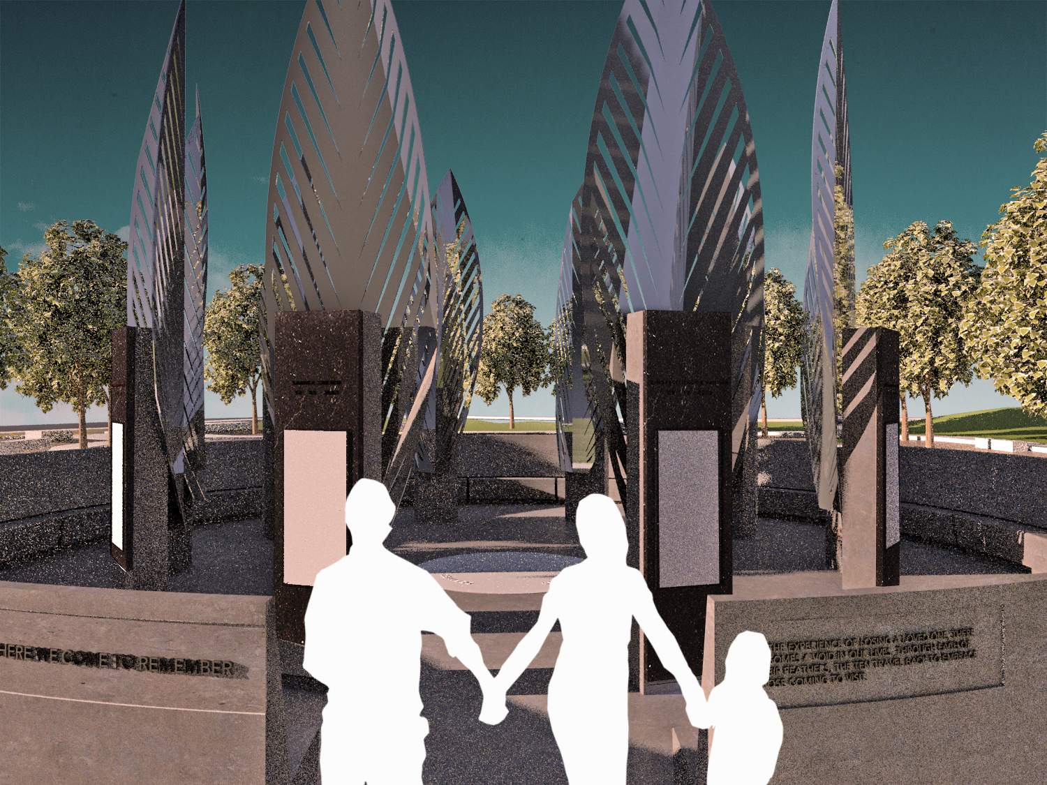 New memorial designed by UH Architecture students to commemorate Santa Fe victims