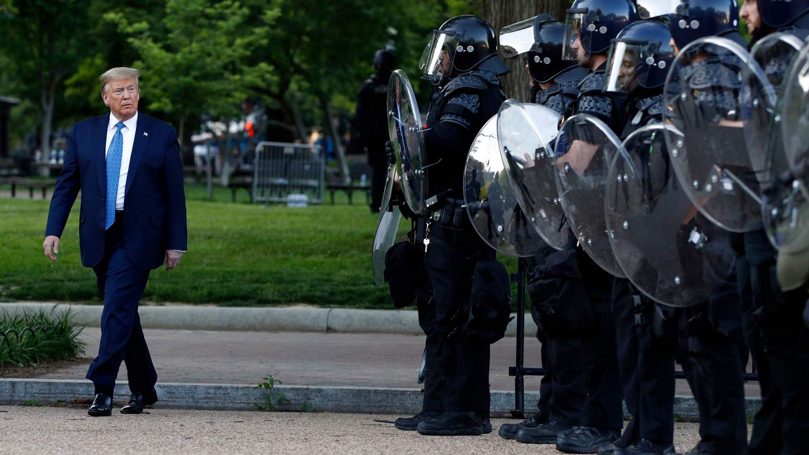 White House wanted 10k active duty troops to quell protesters