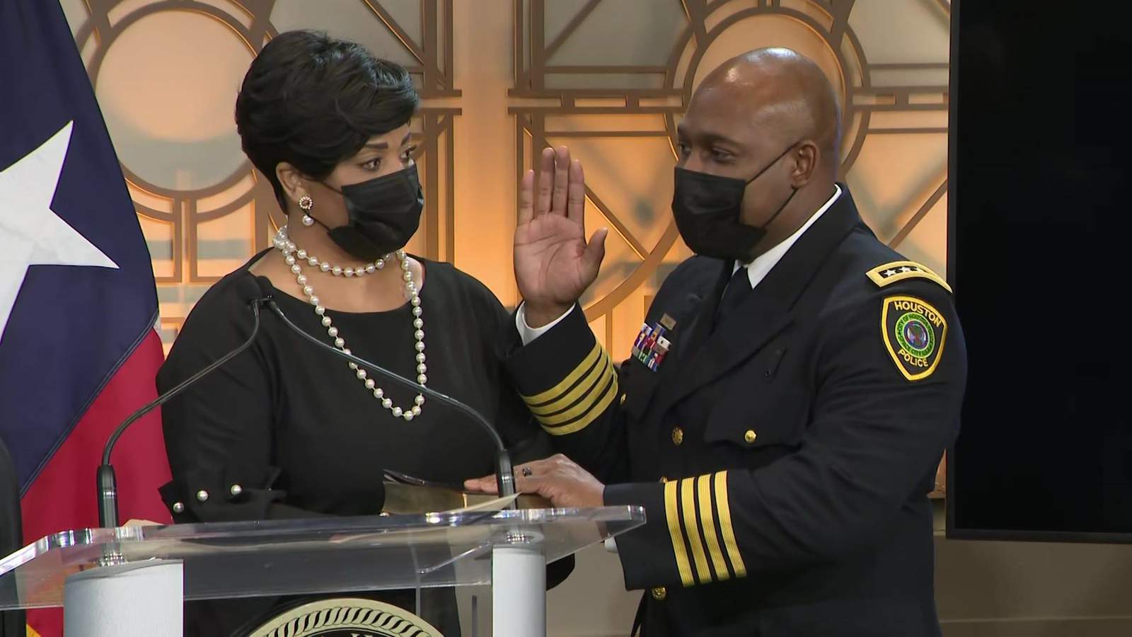 Finner sworn in as Houston’s next police chief