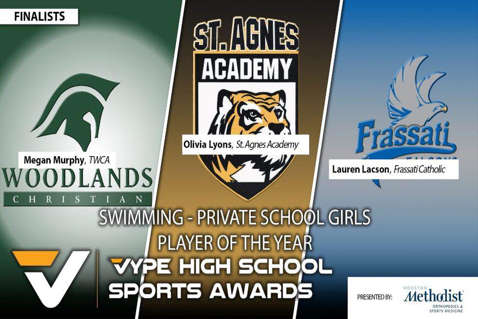 VYPE Awards 2020: Private School Girls Swimming