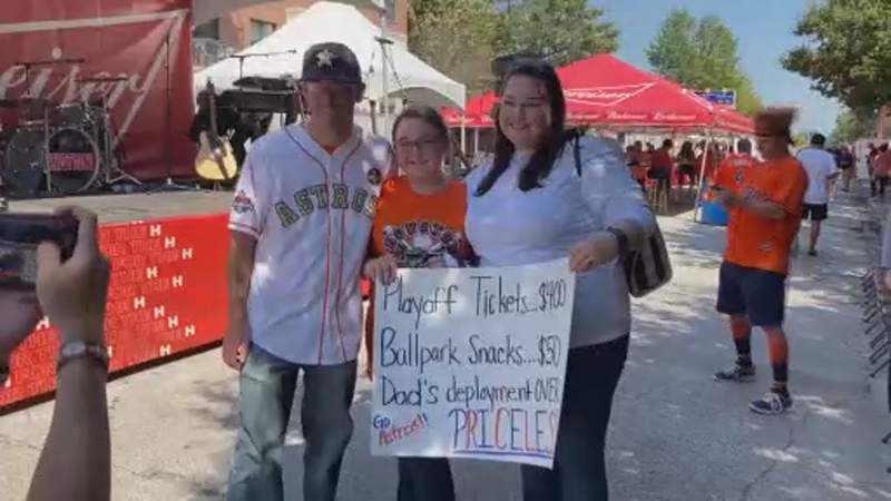 Lance McCullers, Astros help reunite Army sergeant with his 11-year-old daughter during Game 1