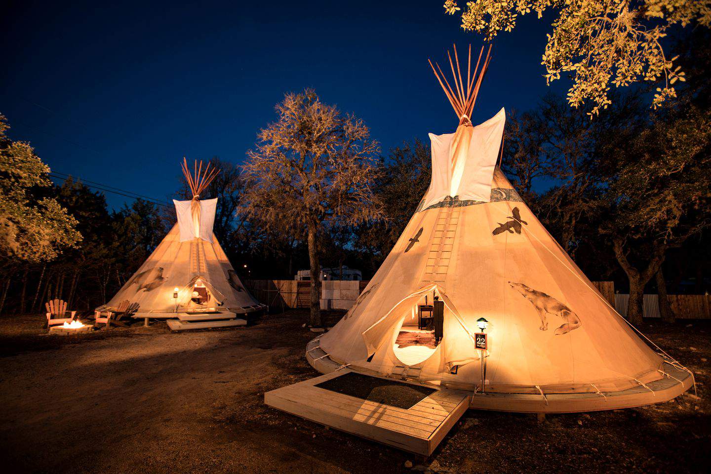 These are 9 glamping destinations are among the most popular in Texas