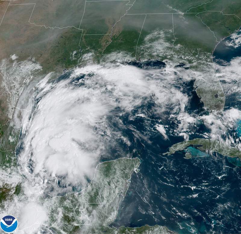 Tropical Storm Nicholas threatens Gulf Coast with heavy rain