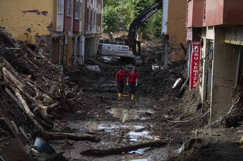 Rescue crews in Turkey search for 34 still missing in floods