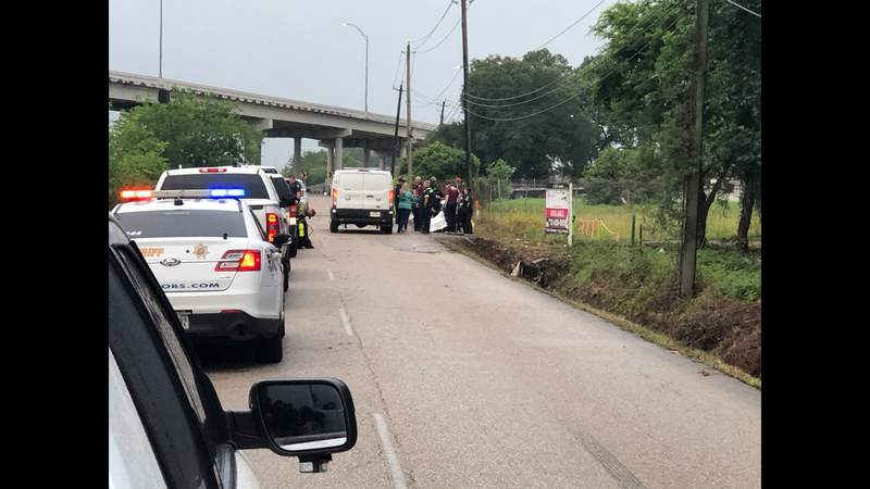 Woman found dead inside vehicle that crashed in flooded bayou, deputies say
