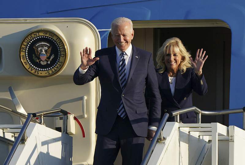 Biden opens overseas trip declaring 'United States is back'
