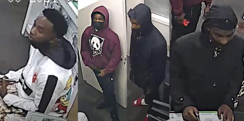 Do you recognize them? Video shows suspects robbing cell phone store at gunpoint, police say