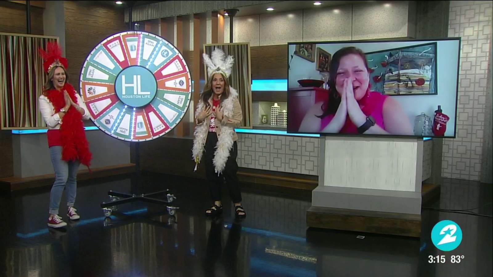 Check out today’s winner for the Houston Life Prize Wheel!
