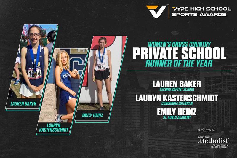 2021 VYPE Awards: Private School Women's Cross Country Runner of the Year Finalists