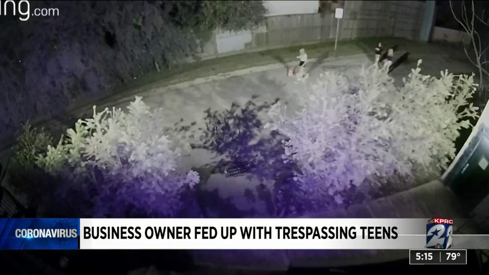 Video: Business owner tired of bored ‘quaran-teens’ trespassing on her property