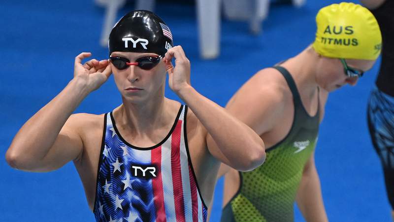Swimming Day 8 roundup: Dressel breaks 100m butterfly world record, Ledecky earns 7th Olympic gold medal