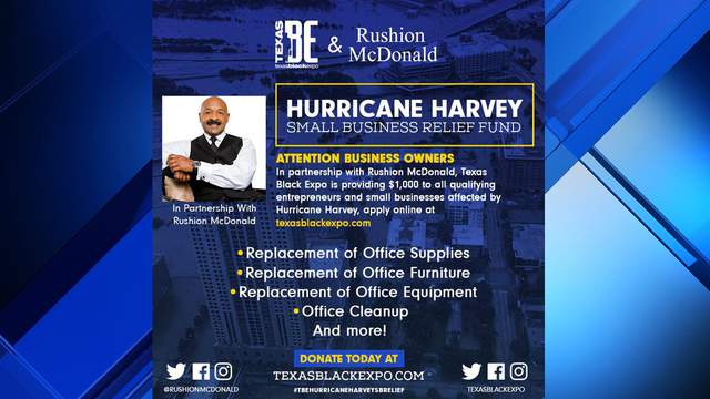 Small Businesses Hurricane Harvey Relief Fund