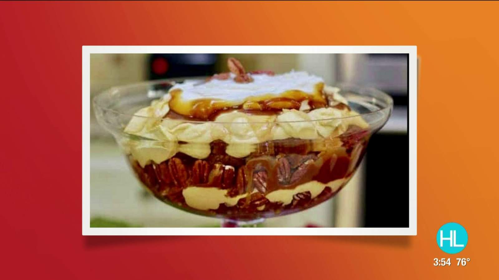 Tanji Patton of Goodtaste TV shares her Pumpkin-Dulce De Leche Trifle recipe