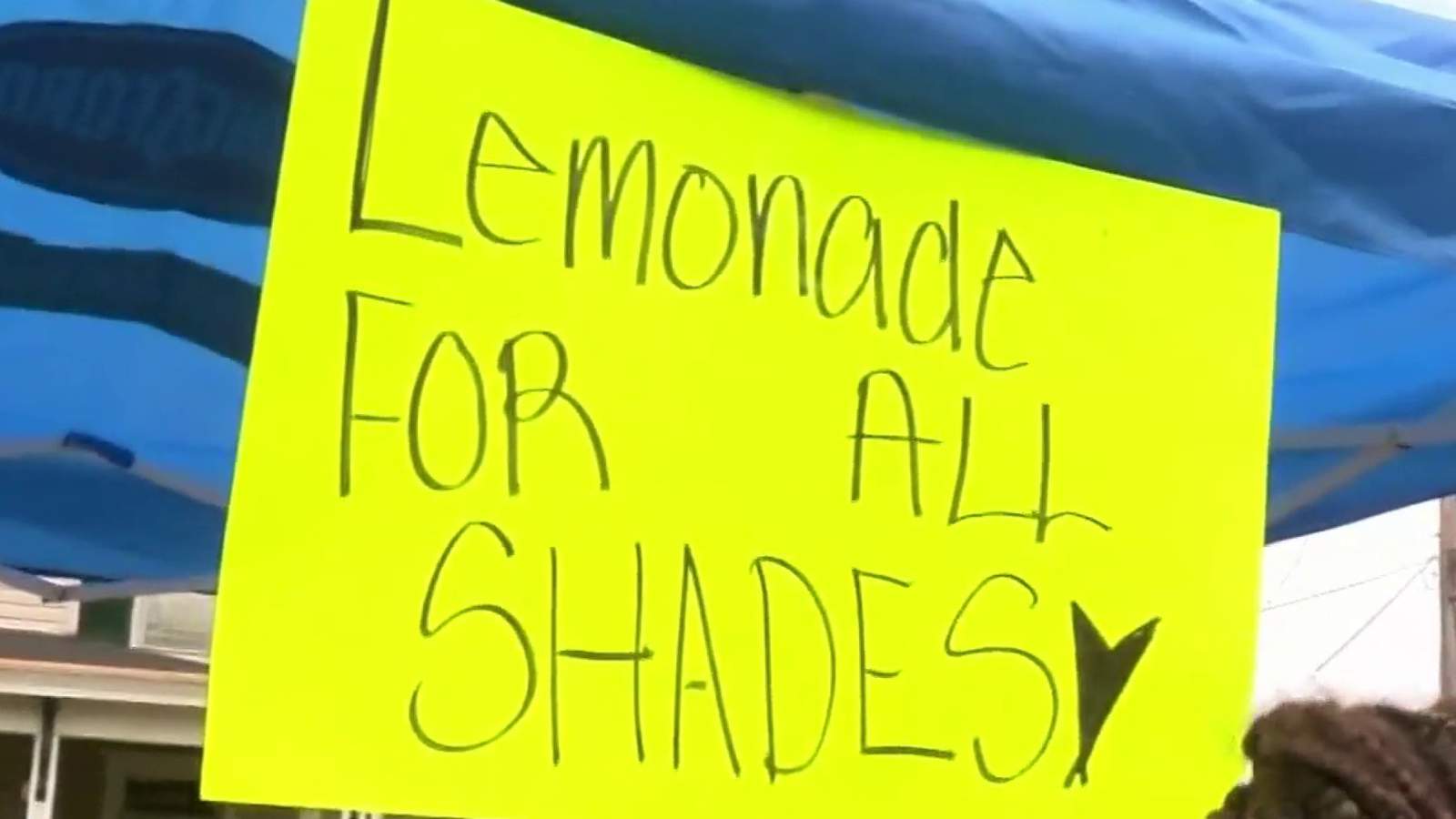 Serving up hope with lemonade 'for all shades'