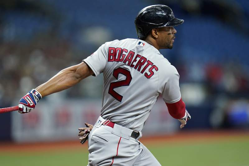 Boston's Bogaerts pulled from game after positive virus test