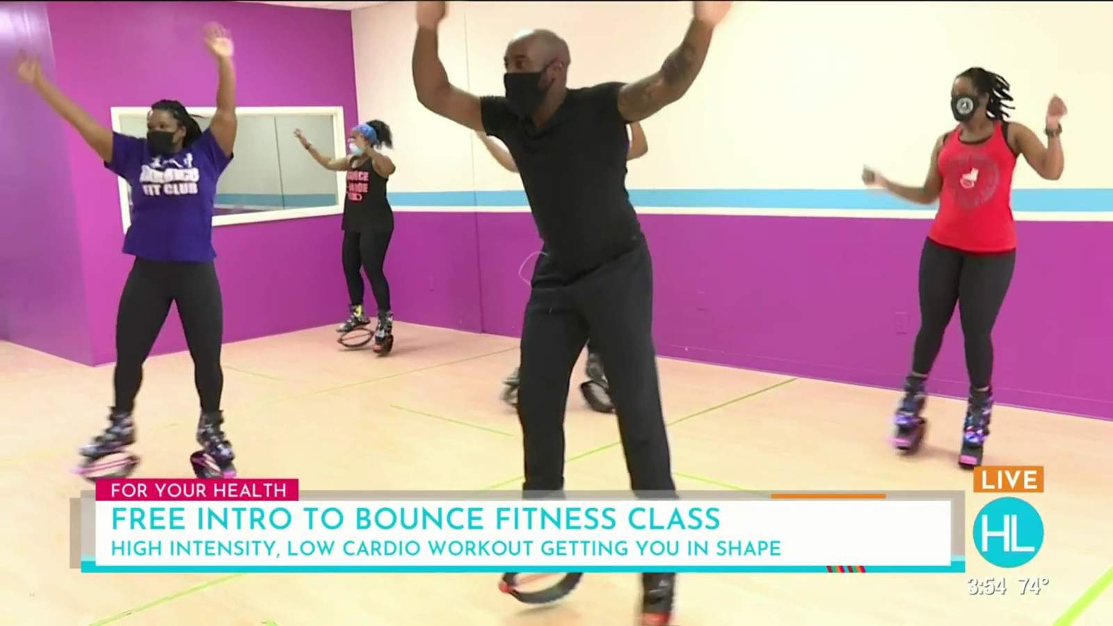 Bounce your way into a new body with a free and unique intro fitness class