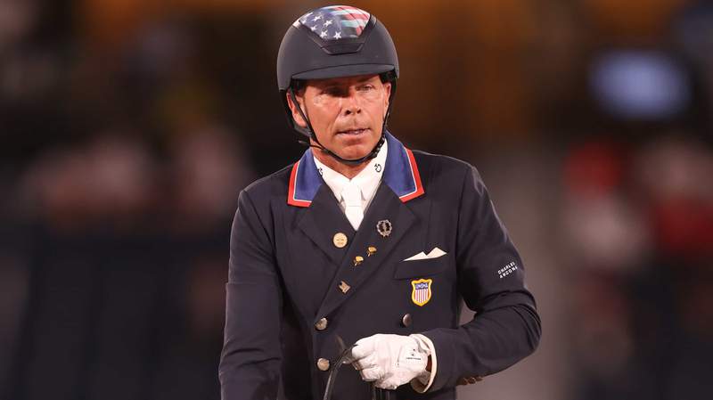 Germany wins gold in team dressage; U.S. rides to silver