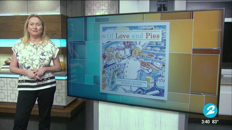League City author & illustrator Sheila McGraw on her new children’s book, ‘Of Love and Pies’