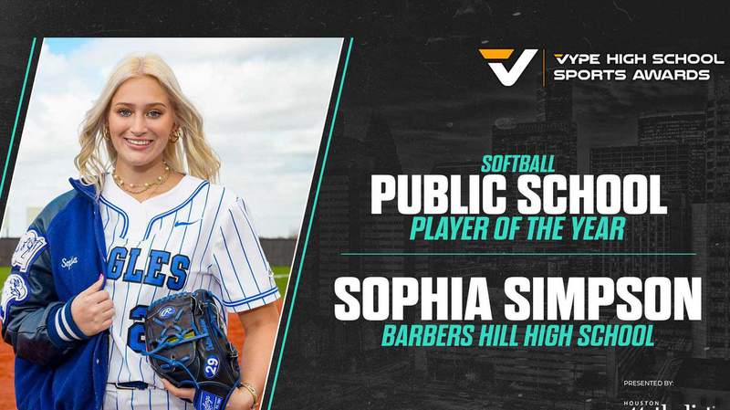 Gatorade Texas Softball Player of the Year Sophia Simpson Headlines Softball Awards