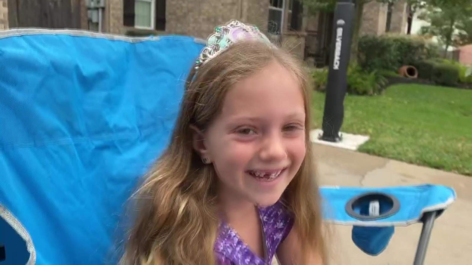 Community hosts surprise parade after 7-year-old’s birthday party was canceled due to social distancing