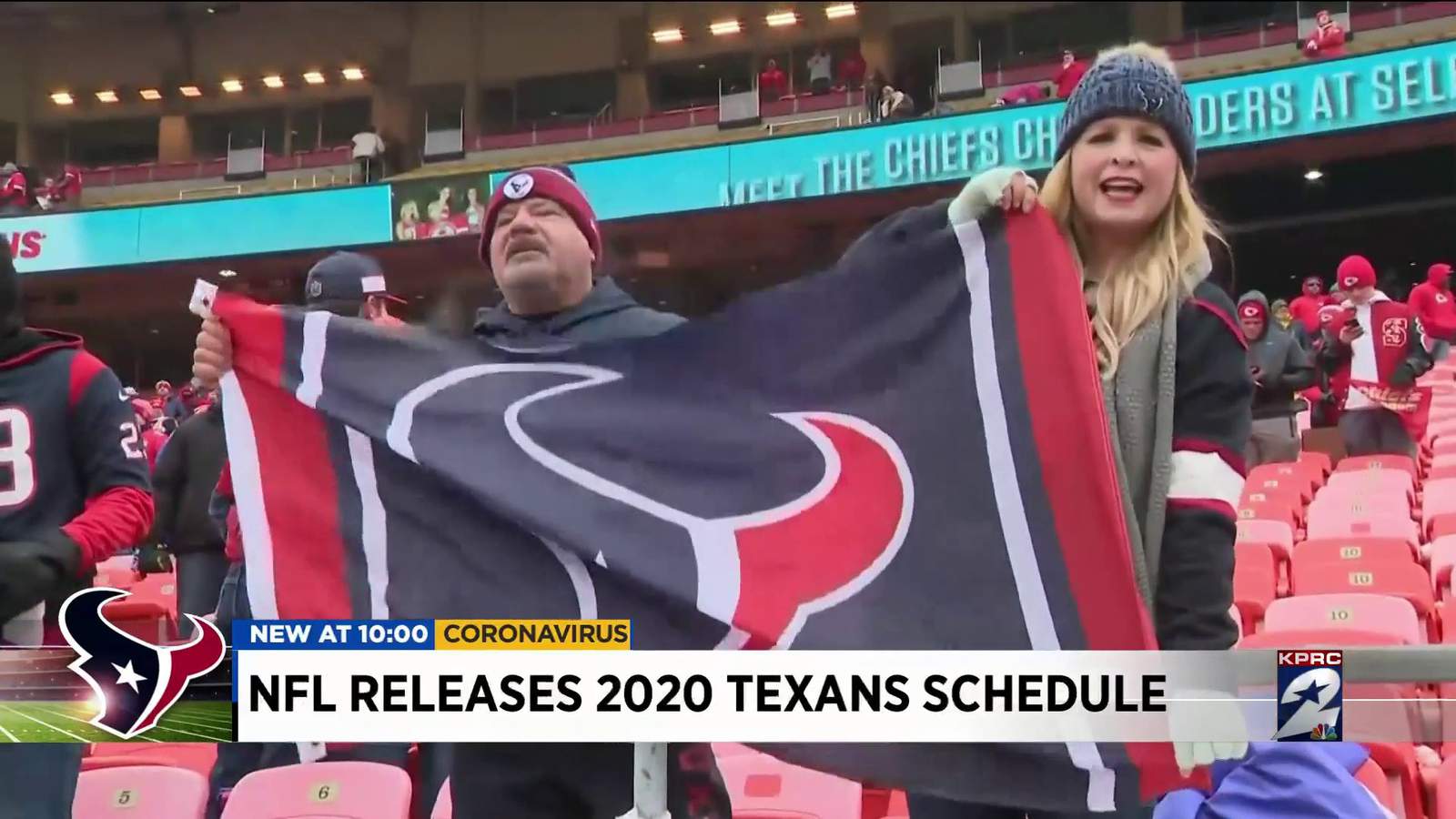 Houston Texans fans react to 2020 schedule