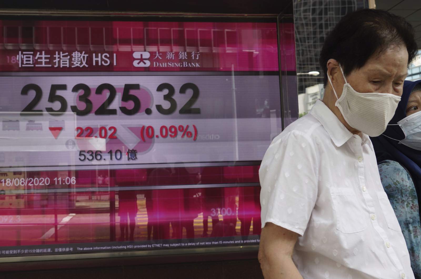 Asia shares mixed after tech rally takes S&P 500 near record