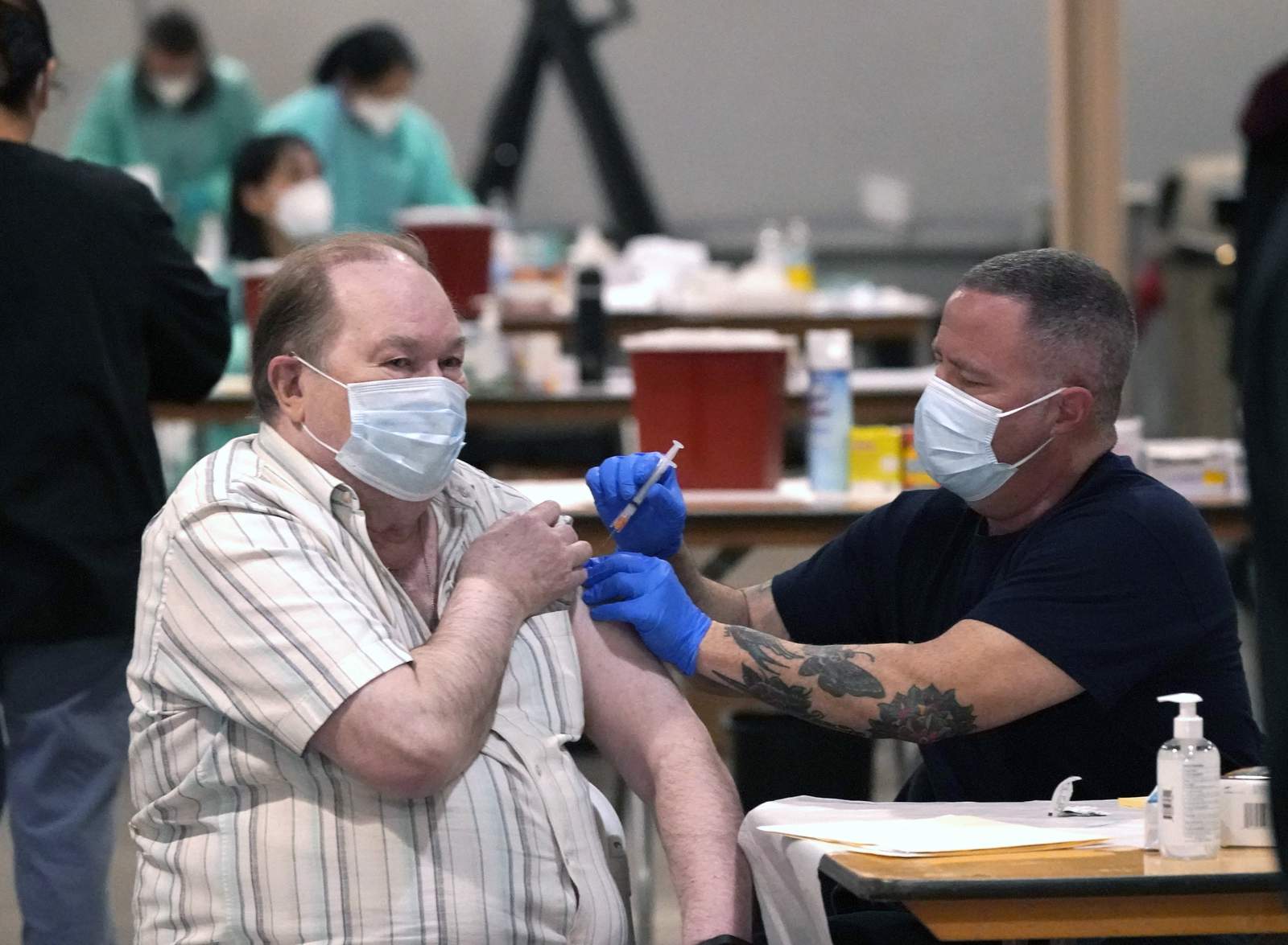 Texas tops 10 million total virus vaccinations administered