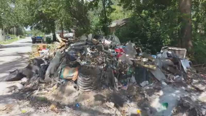 Spencer Solves It called to clean up mountains of trash, dangerous debris from Acres Homes neighborhood