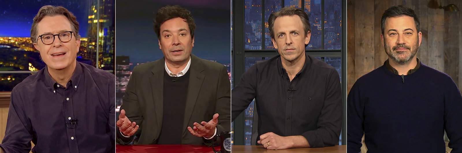 Late-night hosts react with shock, anger to Capitol attack