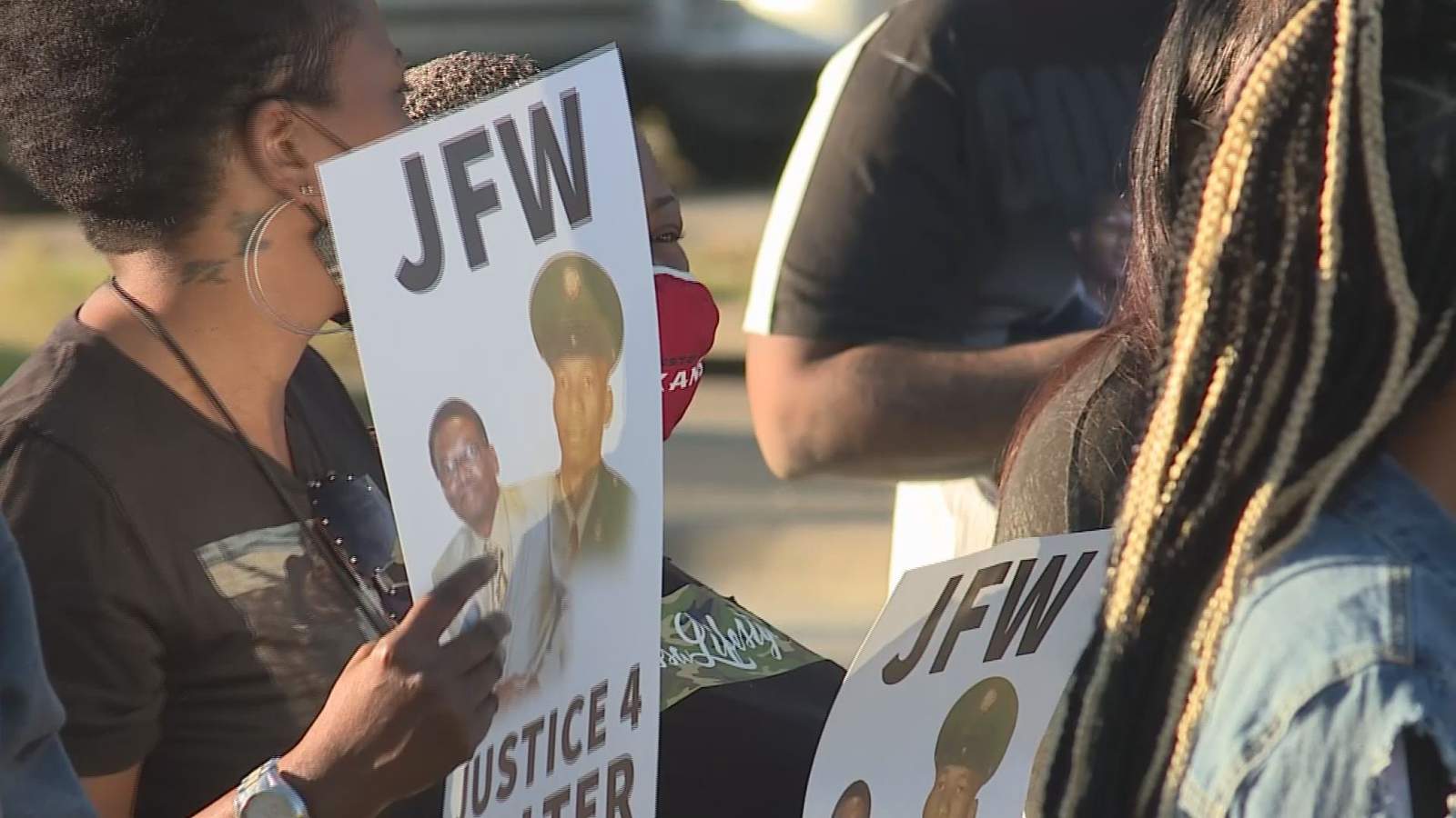 Rally held for man killed in crash involving 2 HPD officers
