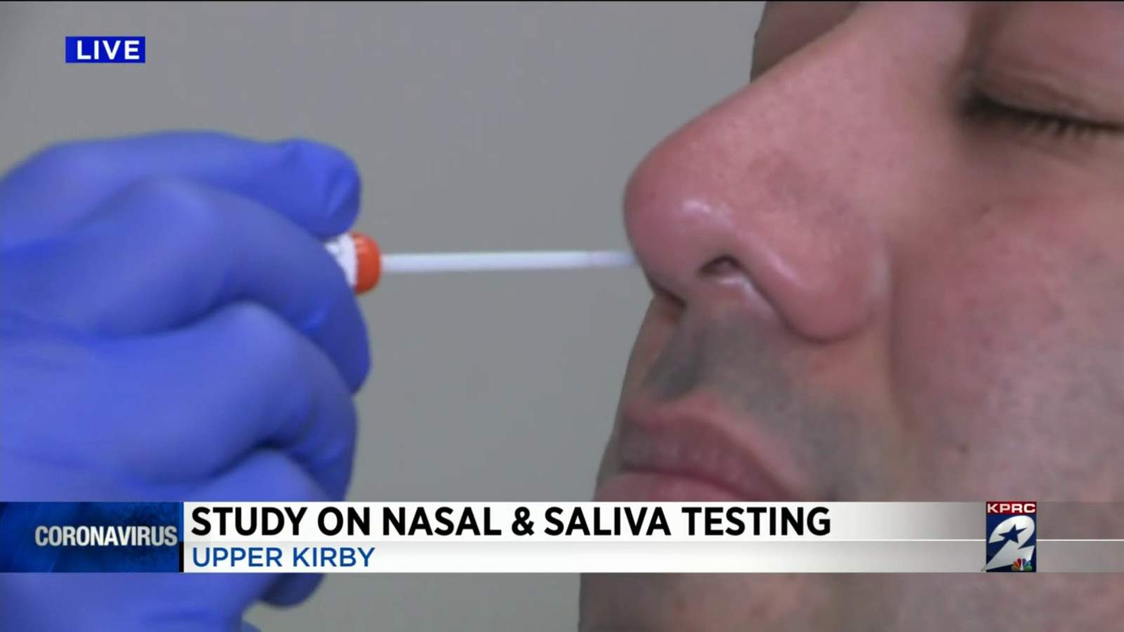 Nasal swabs or saliva testing? Local medical facility conducts study to determine which is more effective.